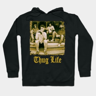 Thug Life Golden Hoodie